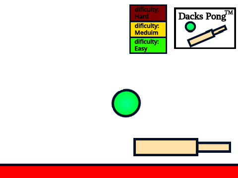 Daniels Pong Game™ 