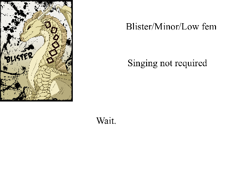 Wings of Fire: The Musical; audition
