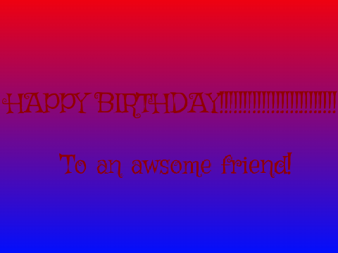 Happy B-day! (Superman edition)