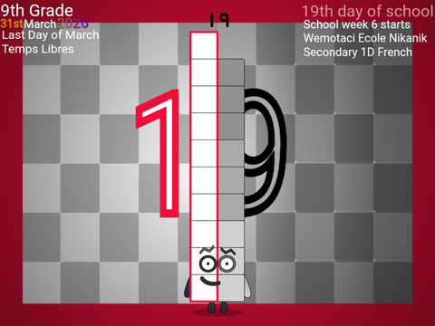 Days of School Bands: Day 19