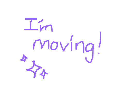 I'm moving accounts!