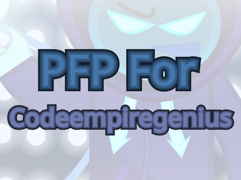 PFP For Codeempiregenius! :D || #Art #Request
