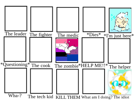 Who would you be in a Zombie Apocalypse? remix remix