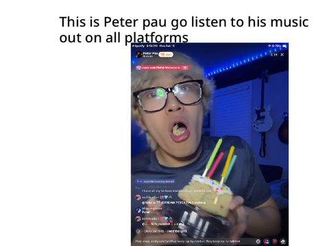 Hi guys im back