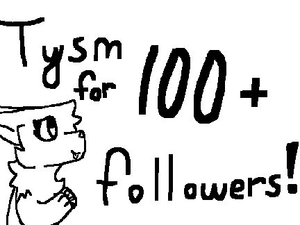 Thanks for 100+ Followers!