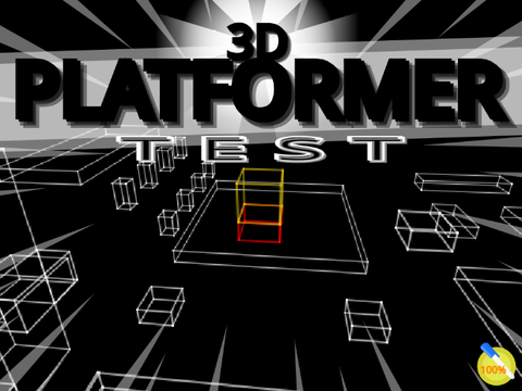 3D Pen Platformer Test