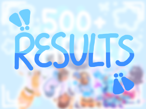 500+ Raffle Results!! :OO