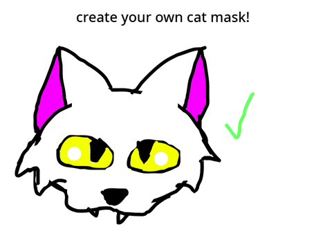 Create a cat mask