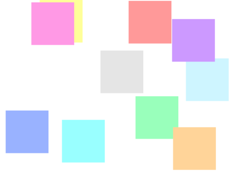 10 squares