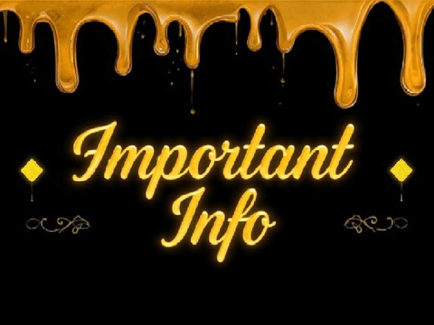 important info!