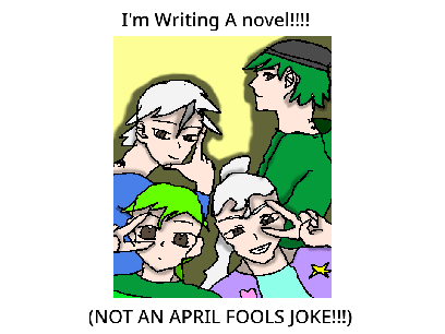 I'm writing a novel???