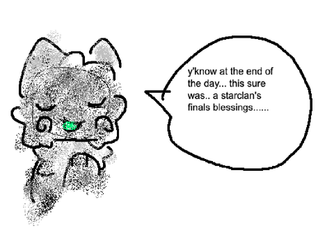 Real not fake Starclan’s final blessings comic