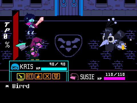 DELTARUNE: Birddenson Battle