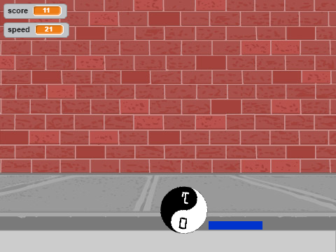 CoderDojo Fun Bounce with variables