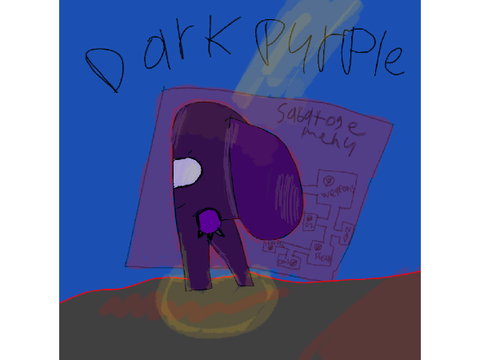 Dark purple sketch thing