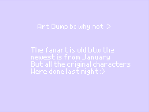 Art Dump (Fanart + Original ocs)