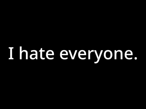 Everyone is poopoo