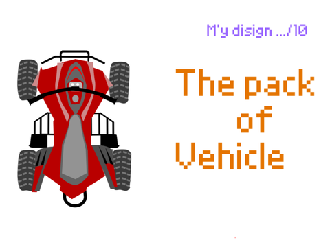 Pack of vehicles 