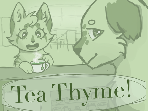 - tea thyme! - tea shop game - 