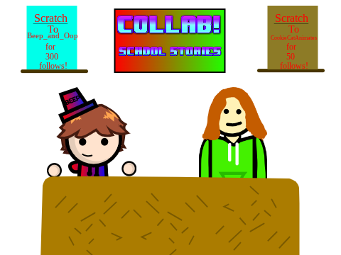 (UNSHARED LEAK)School stories! collab with Beep_and_Oop (Not finished) remix