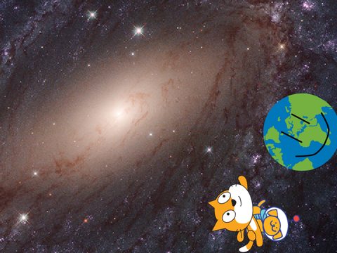 space dance party!