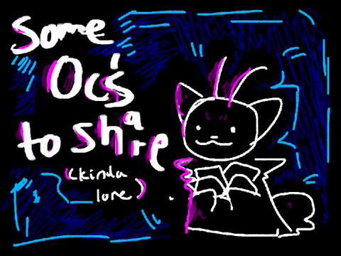 Some ocs to share!! [kinda lore]