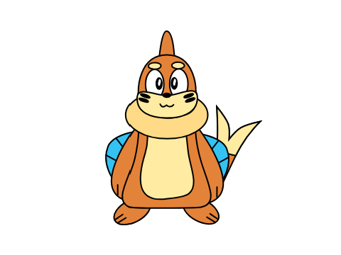 Buizel Vector Sprite