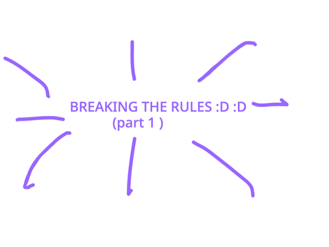 breaking the laws (part 1)