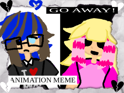 || go away! (lazy meme)