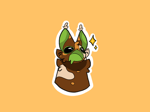taro sees food