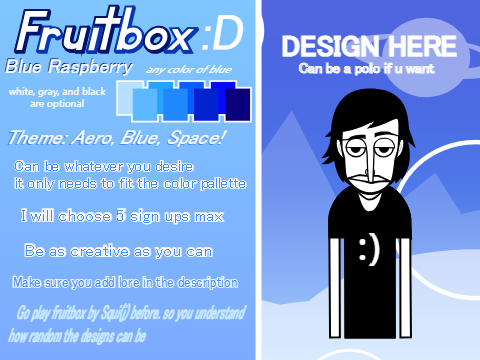 Blue Raspberry - Fruitbox FANMADE Sign-up