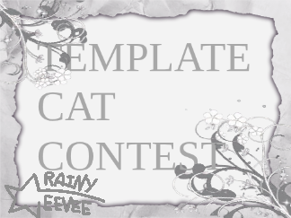 surprise template cat contest!! TCC