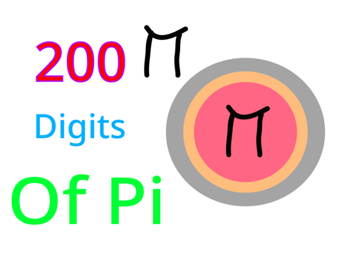 200 Digits Pi Song (200)