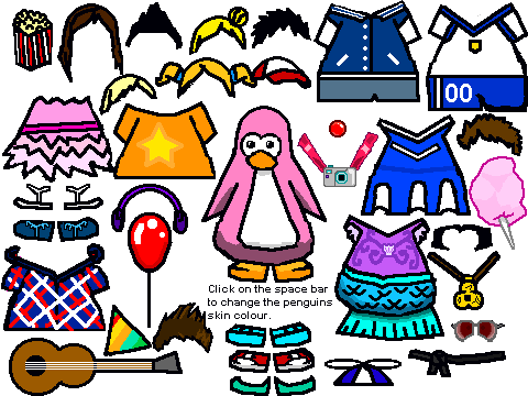 penguin dress up