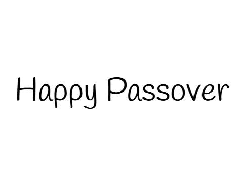 Happy Passover 6026