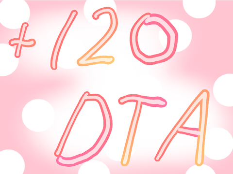 +120 DTA (closed) 