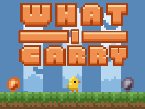 What I Carry: An Egg Hunt Puzzle