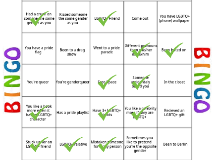 Pride Bingo remix