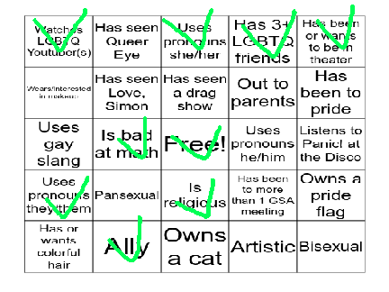 pride bingo remix
