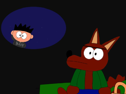 Bully Benson in "The Easter Wolf" (Animation)