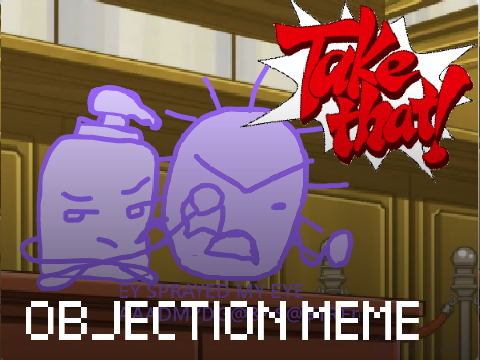 [lazy gift] Objection - FT Virus, Disco, Hair Spray, Hand Sanitizer + Joy Cons - @iconz0_