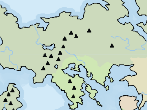 New southern claims