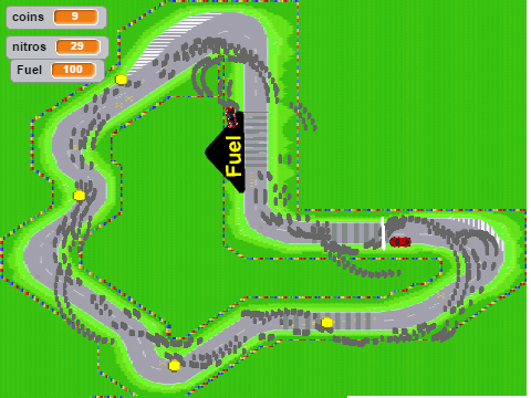 Kart Racing v0.9 optimized for makey makey