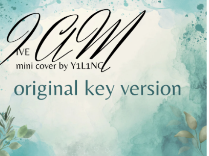[Original Key] I AM / mini cover by Lin 