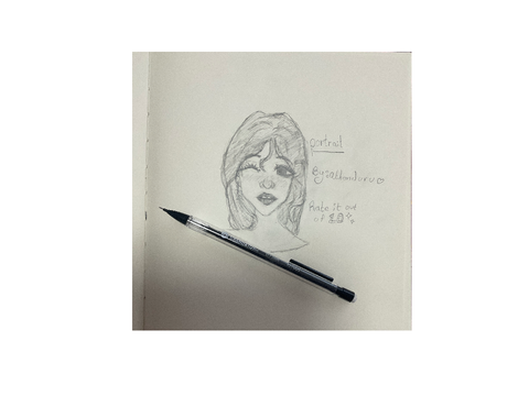 My First Portrait I Drew
