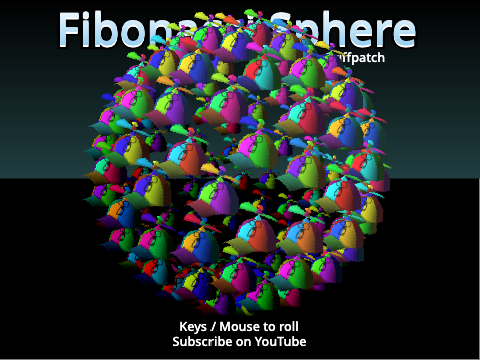 Fibonacci Sphere v1.1 remix