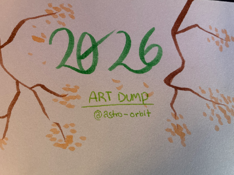 ˖᯽ ݁˖ Art dump ! ⋆°•☁︎⋆