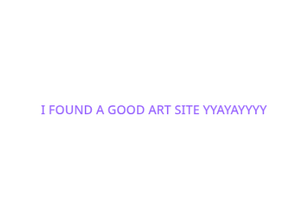I CAN MAKE ARTS AGAIN AYYAYAYAYAYYAY