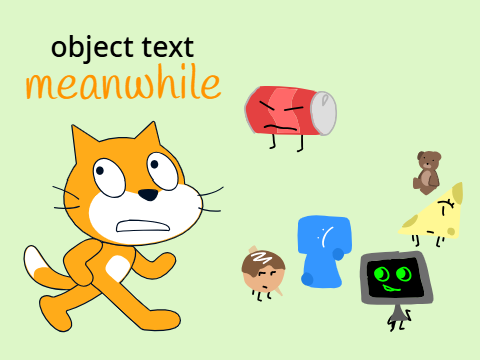 Object Text Meanwhile #6