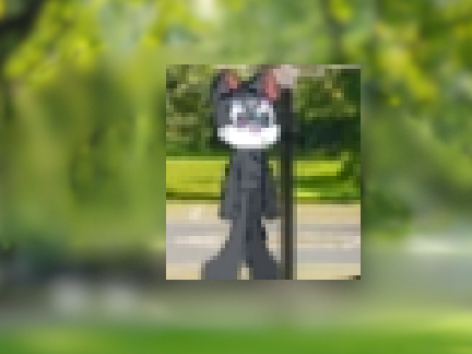 Here is Prism, she's a little blurry lol